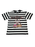 "Hello Betty" Striped Tee